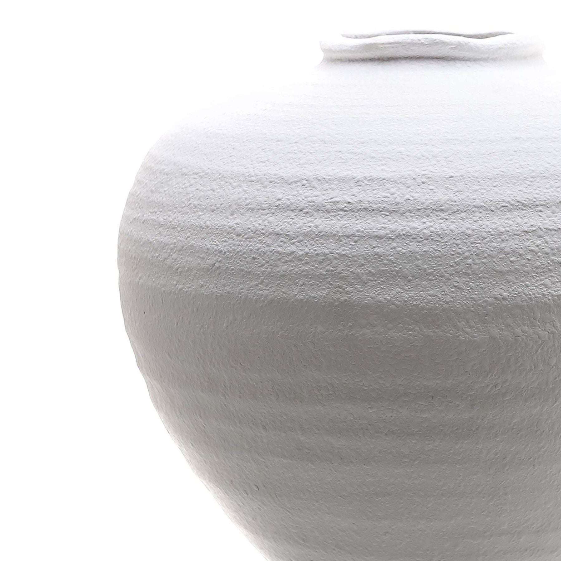 Regola  Matt White Ceramic Vase Large-3