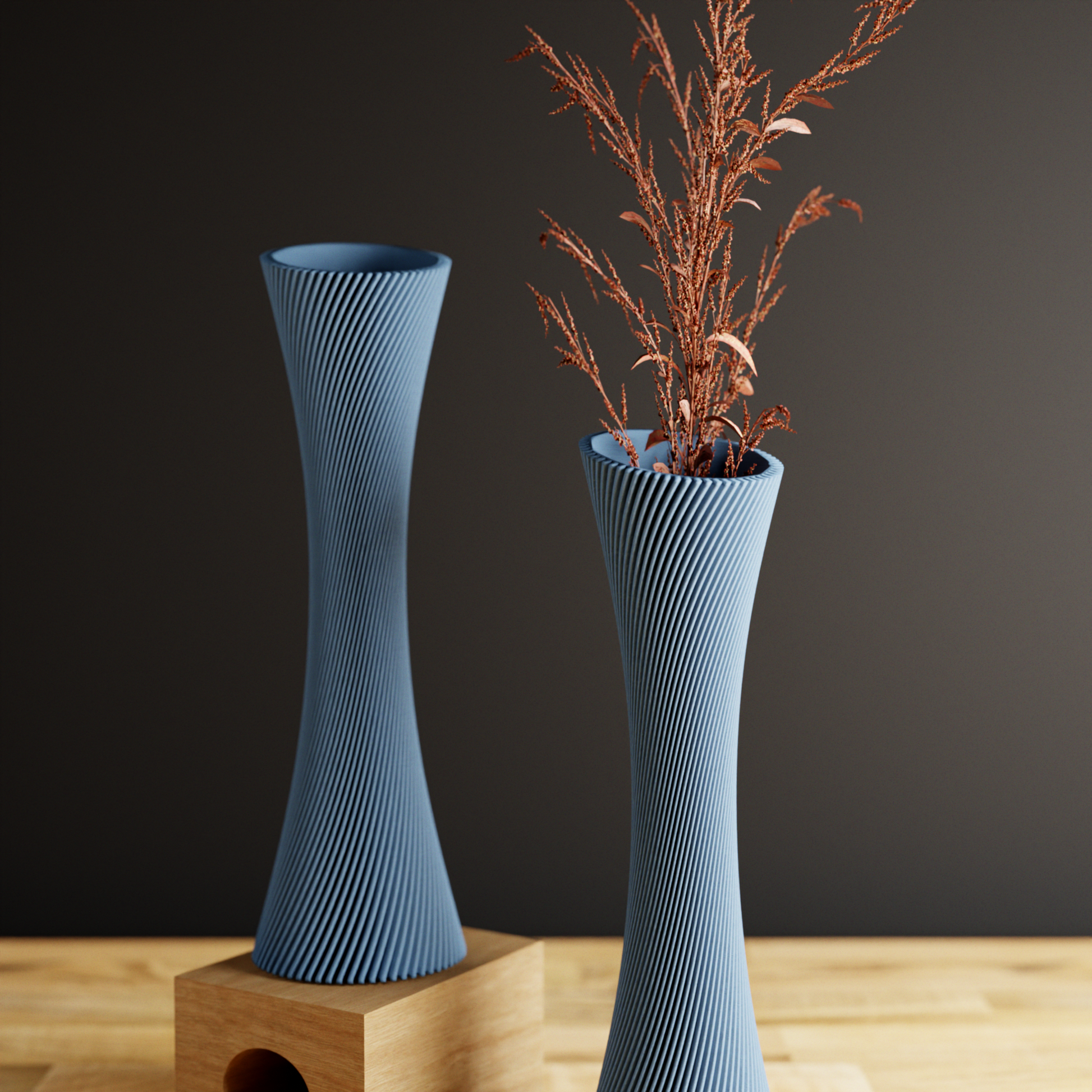 SPIRAL ROSE Vase-5