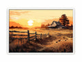Country Landscape Art Painting-5