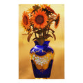 Sunflower Painting Flag Tapestry-0