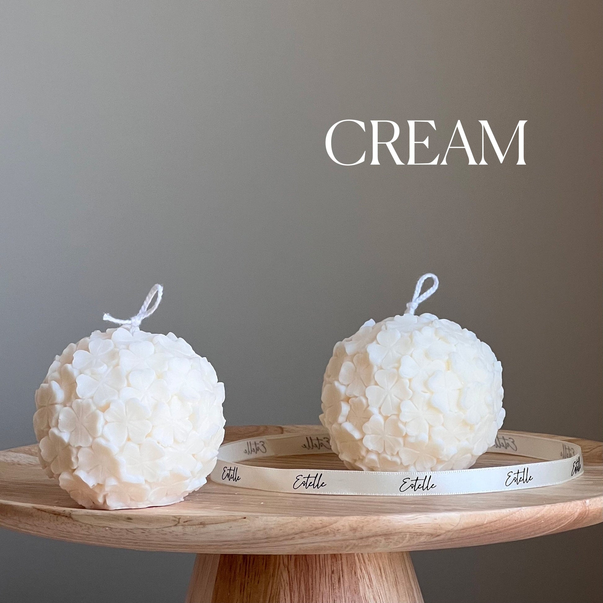 Cute Clover Ball Candle-2