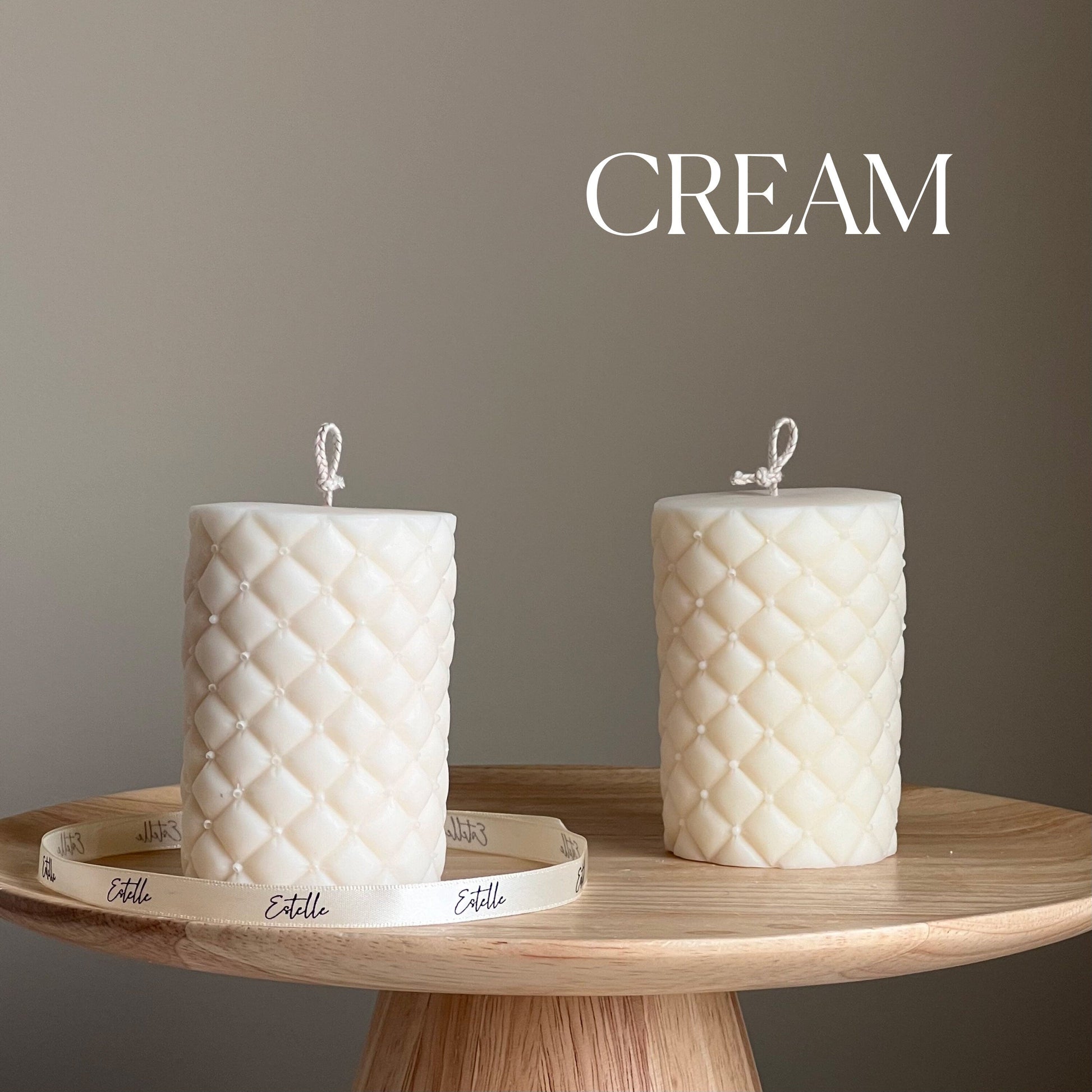 Wrinkle Sofa Pillar Candle-2