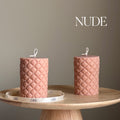 Wrinkle Sofa Pillar Candle-1