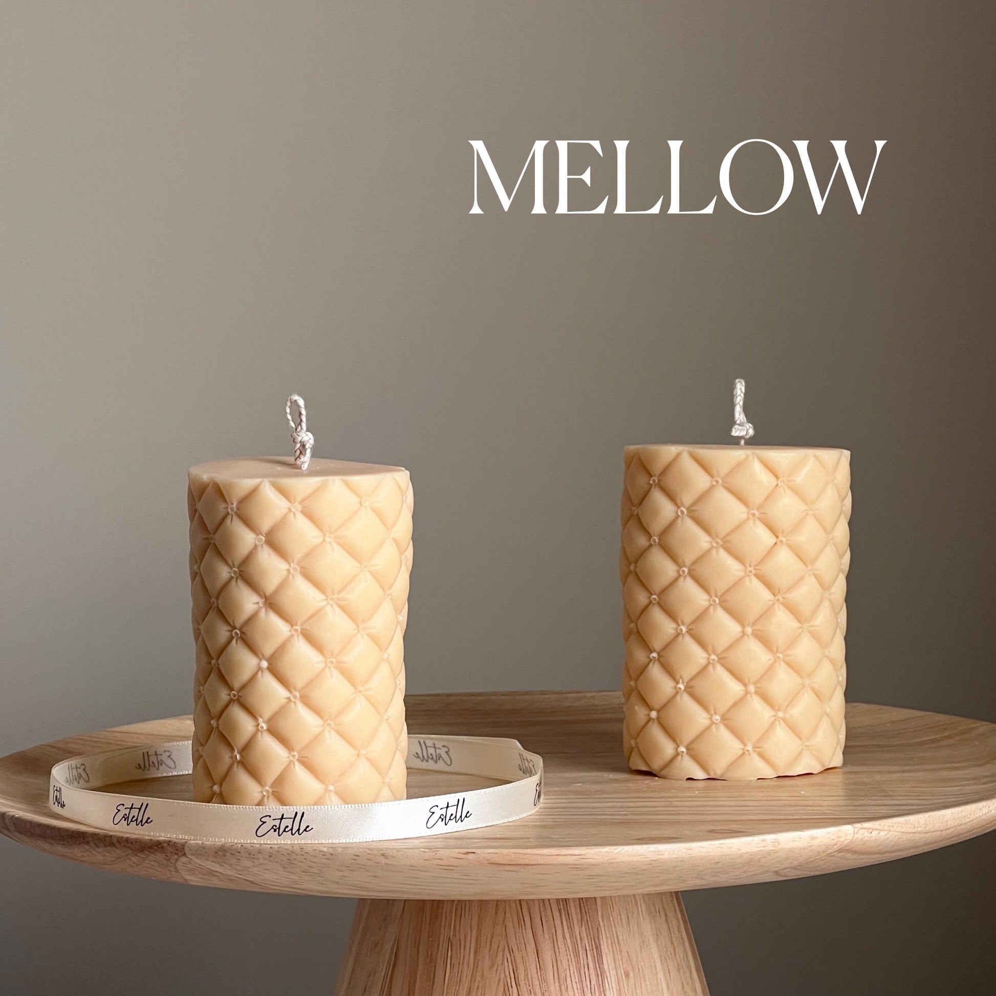 Wrinkle Sofa Pillar Candle-3