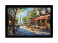 Paris Street Canvas Painting-7