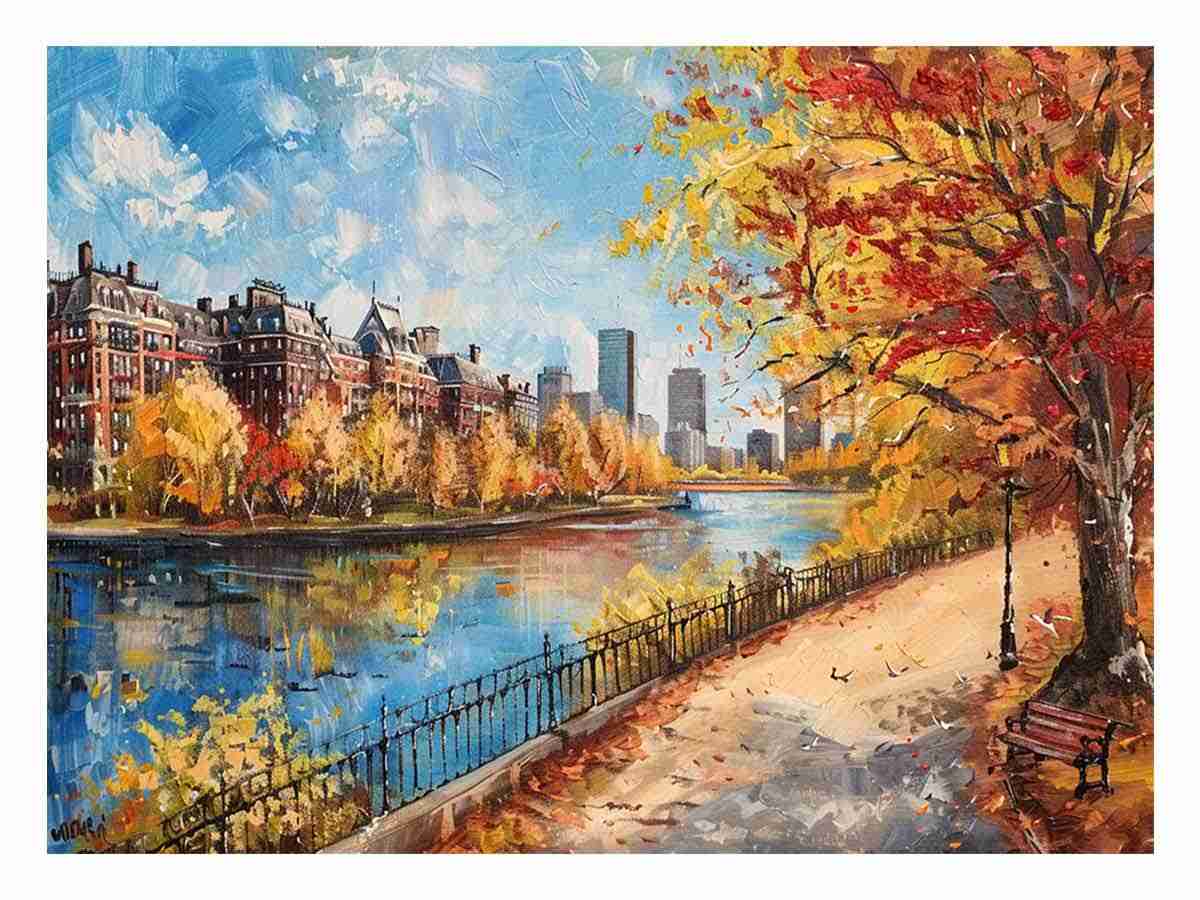 Boston Wall Art Painting-0