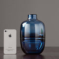 Thick Shadowy Unique Glass Vase-5