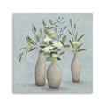 Bohemian Flowers In Ceramic Vases Unframed Print Wall Art-0