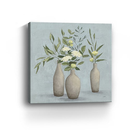 Bohemian Flowers In Ceramic Vases Unframed Print Wall Art-2