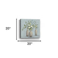 Bohemian Flowers In Ceramic Vases Unframed Print Wall Art-3