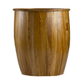 Drum Side Table With Tray Style Top-2