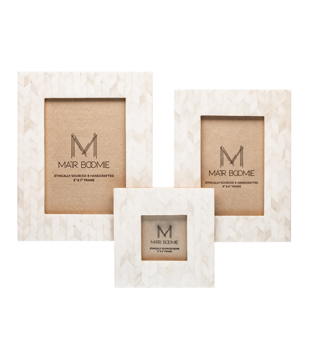 Artemis Handcrafted Bone Picture Frame