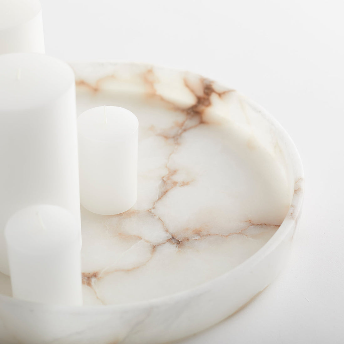 Santo Alabaster Large Tray