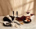London Black Stainless Steel Cutlery Sets x16/24 pieces-3