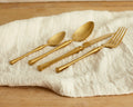 Paris Gold Stainless Steel Cutlery Sets x16/24 pieces-1