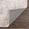 Mortye Cream & Blue Medallion Area Rug - Clearance-2
