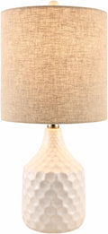 Gulmarrad Textured Ivory Ceramic Table Lamp-5