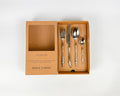 Monaco Silver Stainless Steel Cutlery Sets x16/24 pieces-1