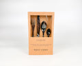 Munich Black Stainless Steel Cutlery Sets x16/24 pieces-4