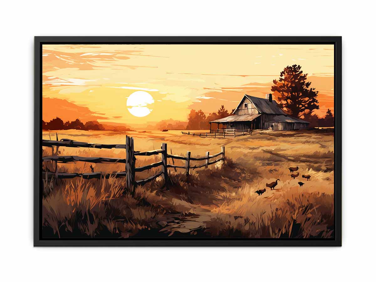 Country Landscape Art Painting-4
