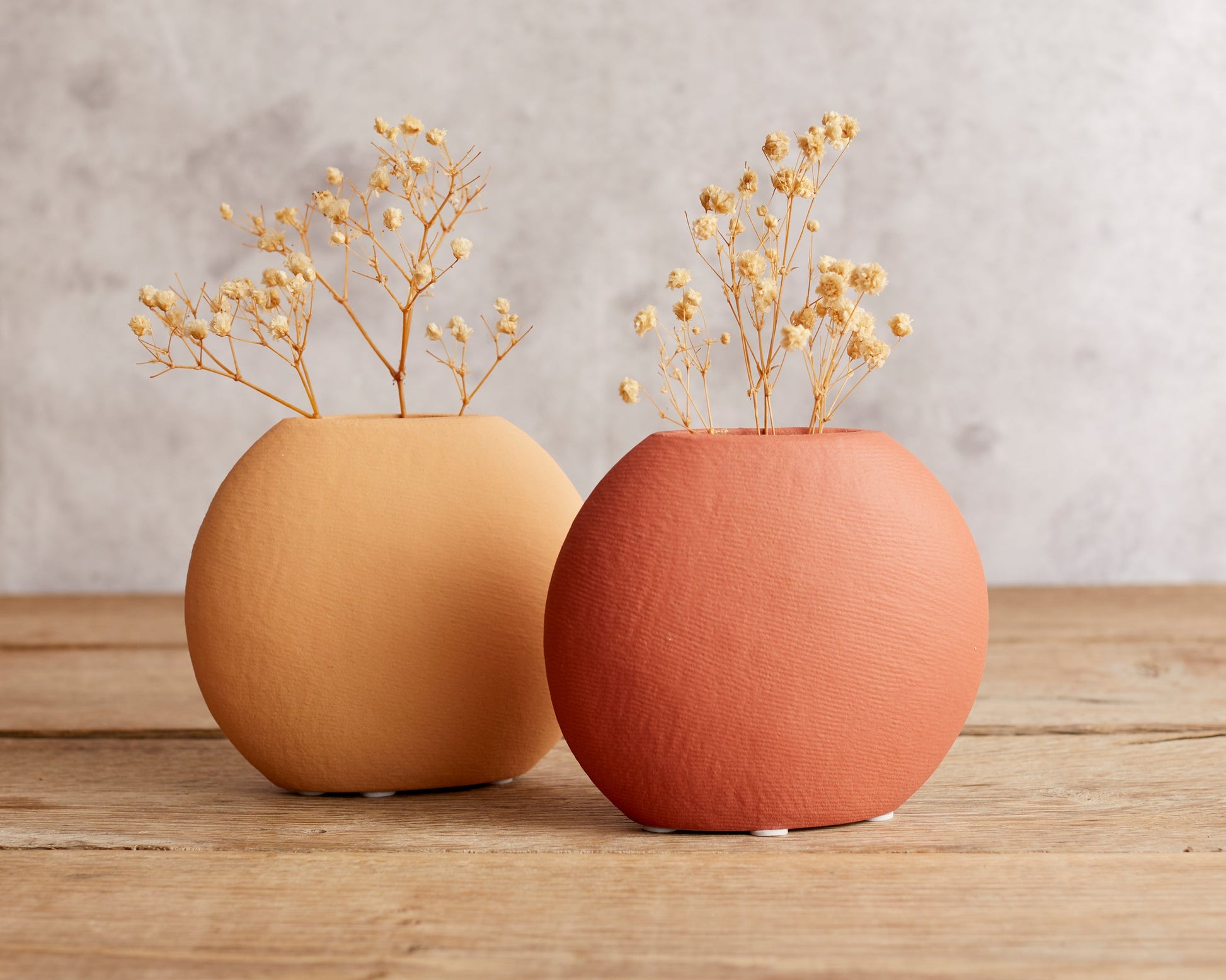 Francine Ceramic Terracotta Vases Set-0