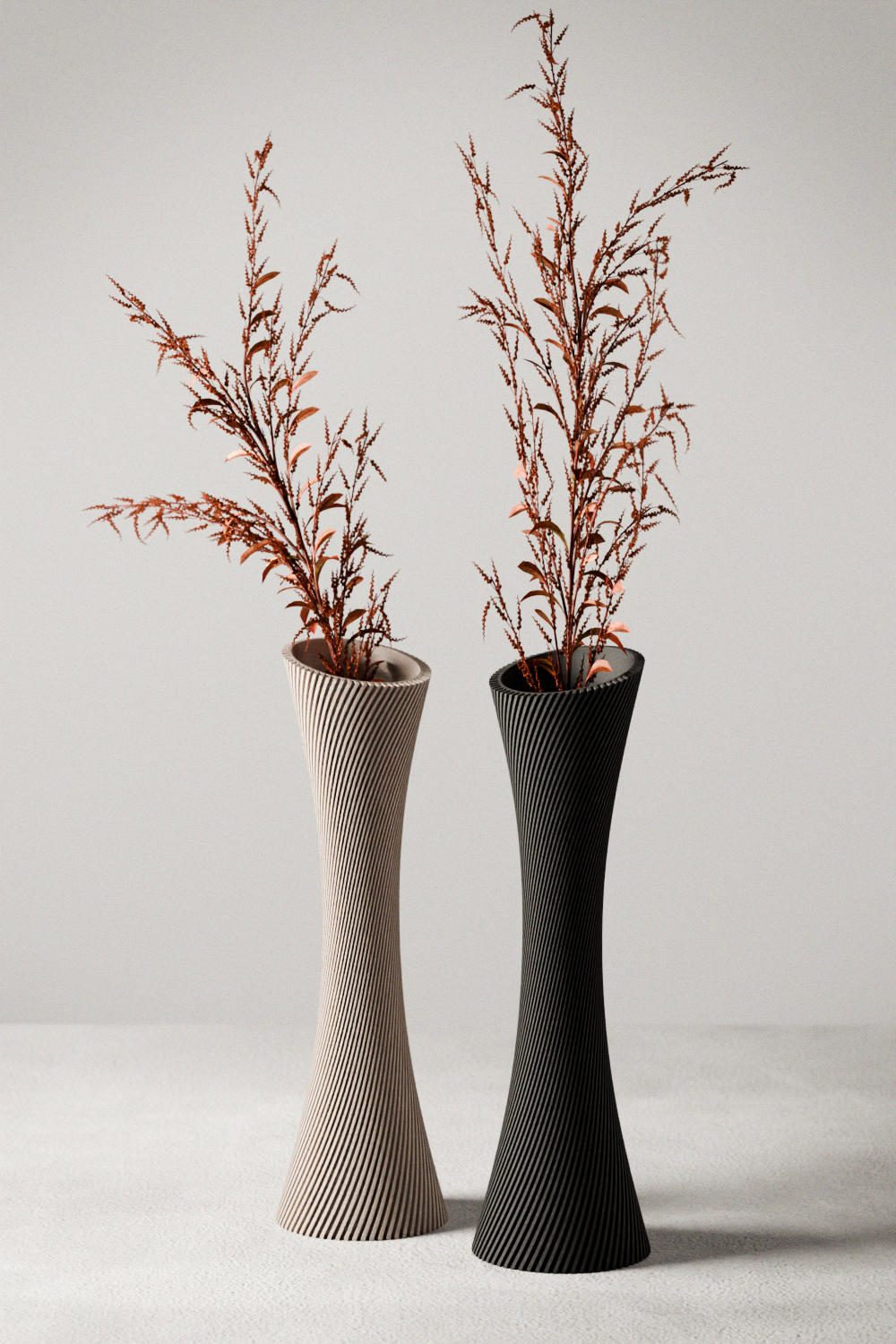 SPIRAL ROSE Vase-0
