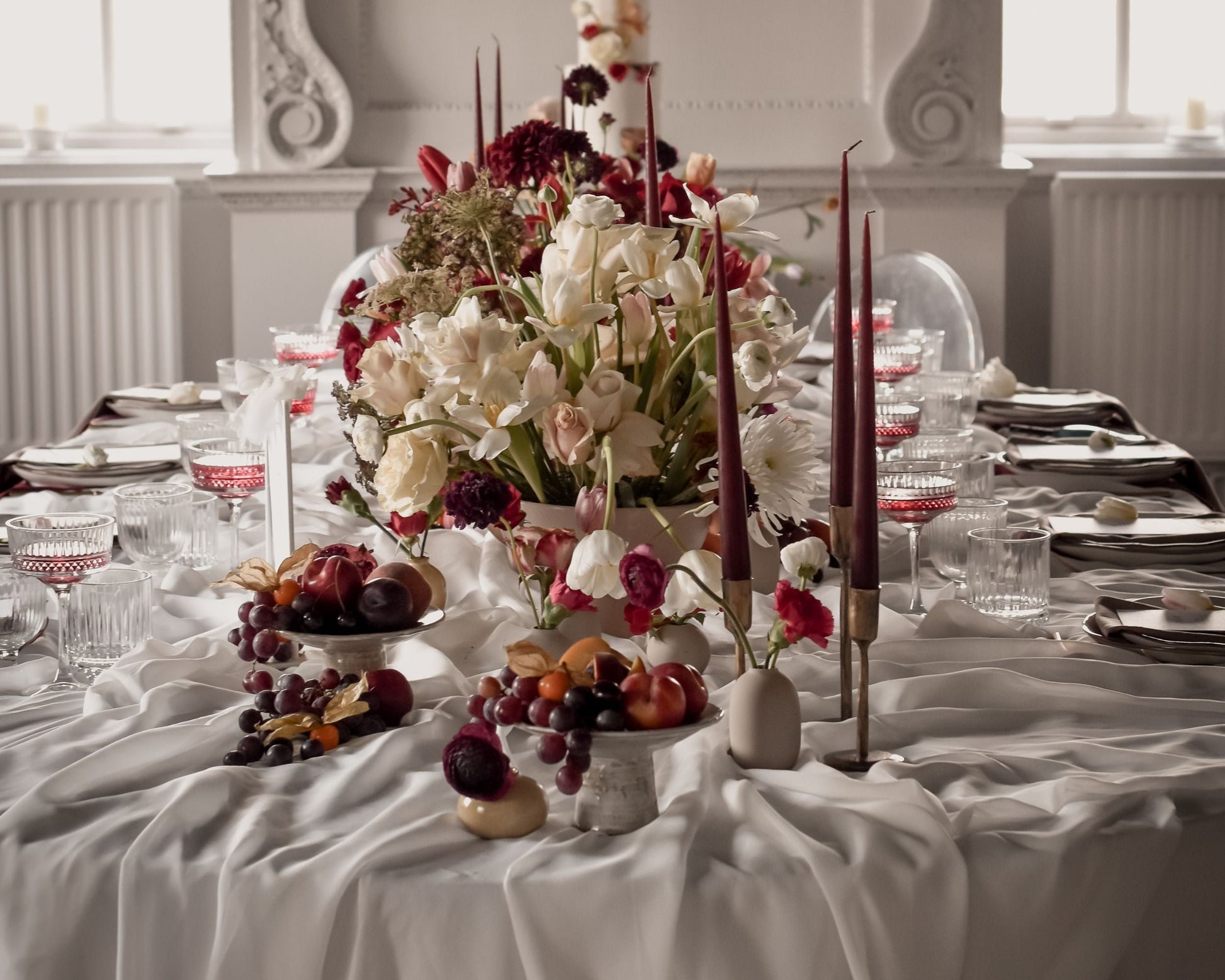 Siena Ceramic Fruit Pedestal-2