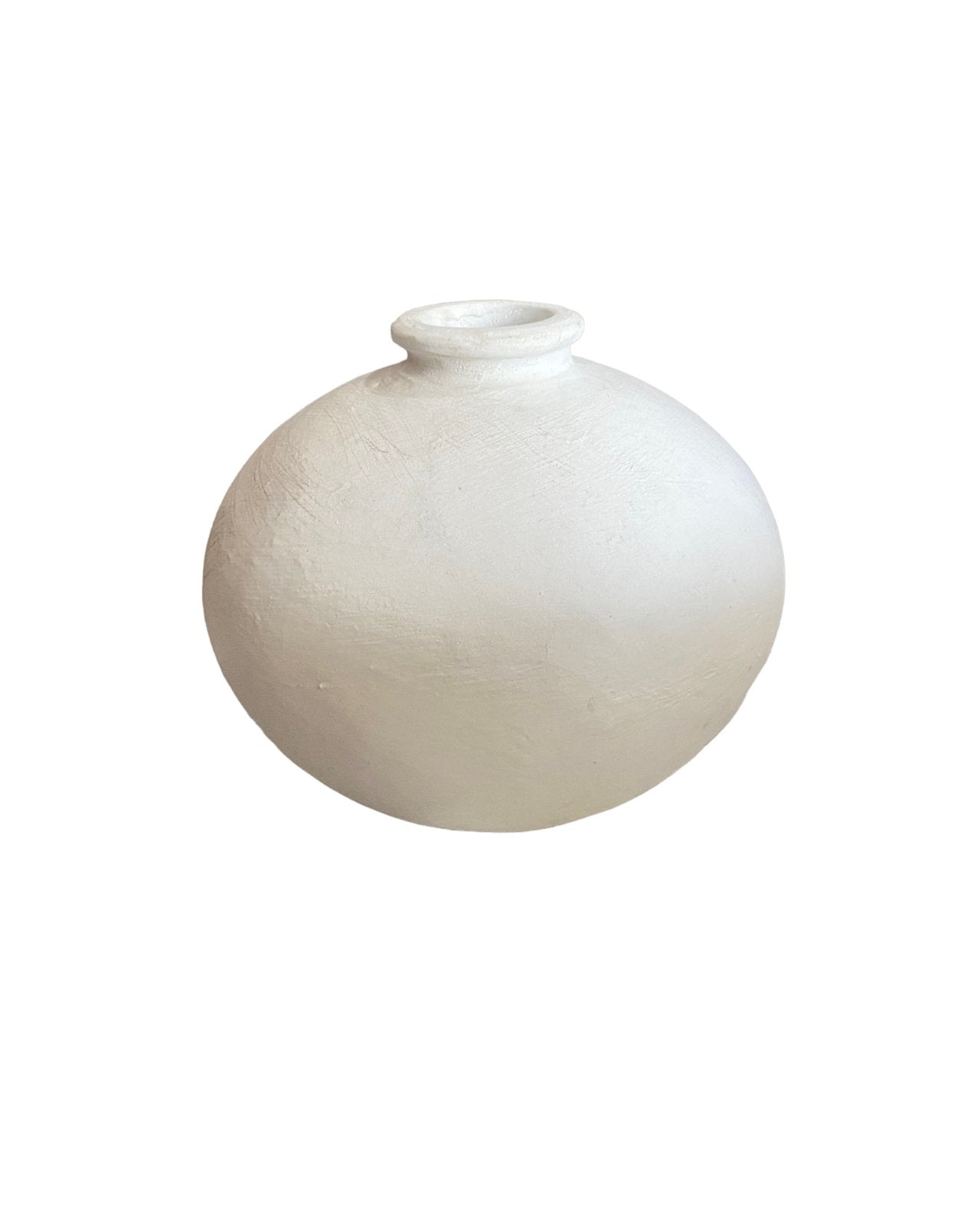 Sun Flower Clay Vase-1