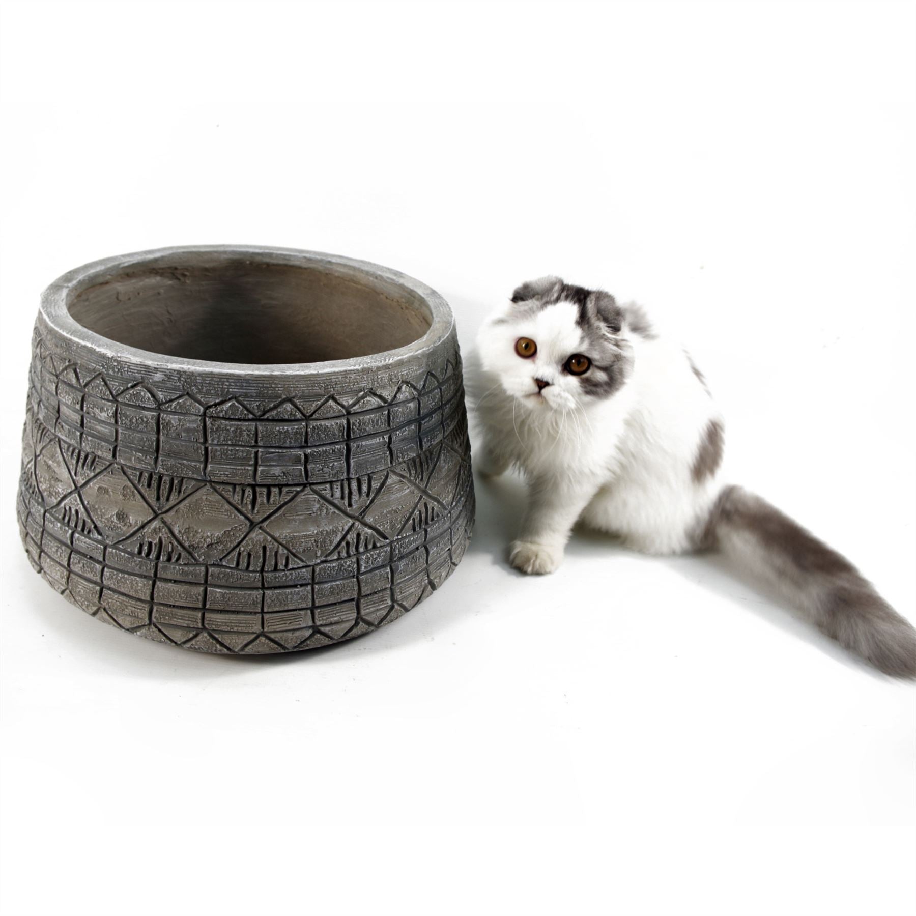 Planters Plant Pots Embossed Planter 22cm x 37cm-4