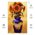 Sunflower Painting Flag Tapestry-1