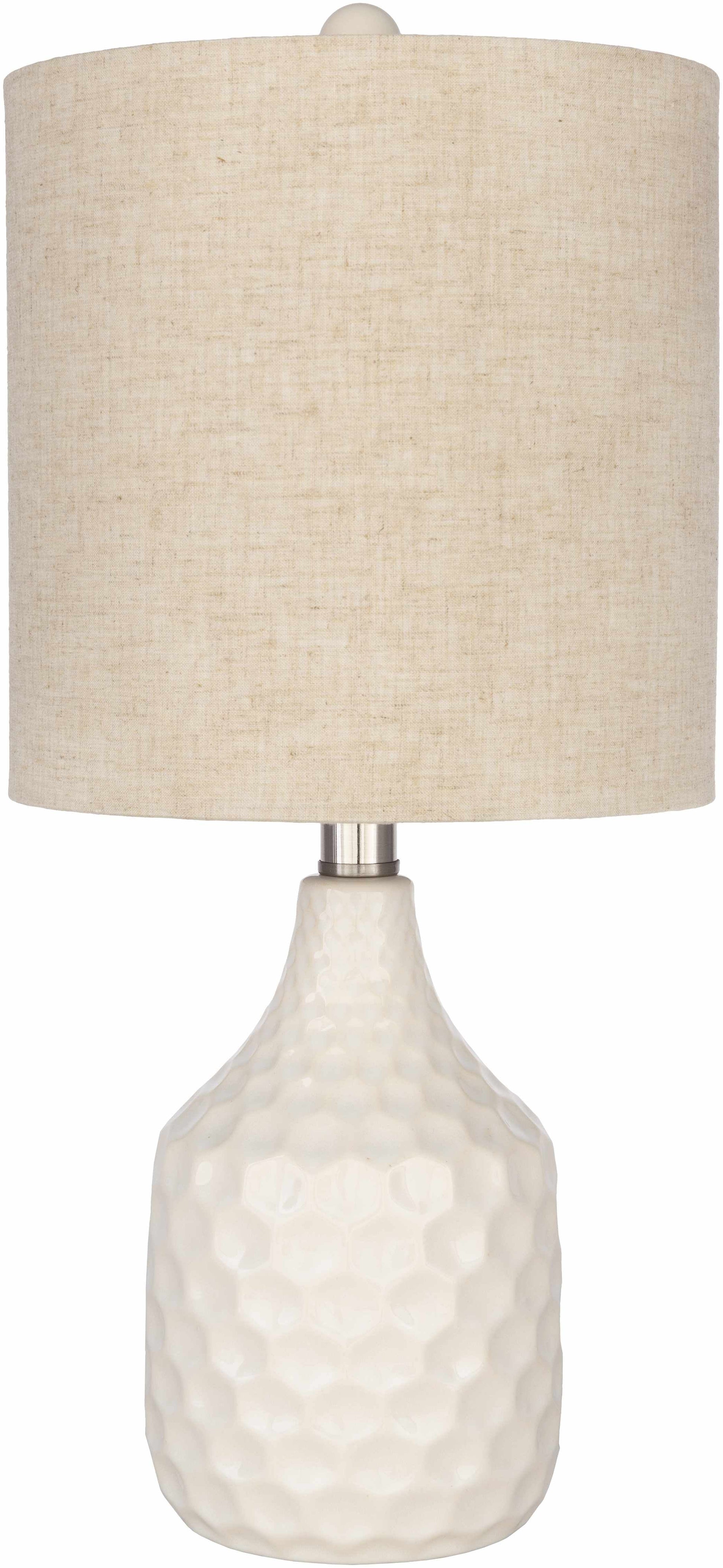Gulmarrad Textured Ivory Ceramic Table Lamp-0