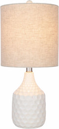 Gulmarrad Textured Ivory Ceramic Table Lamp-2
