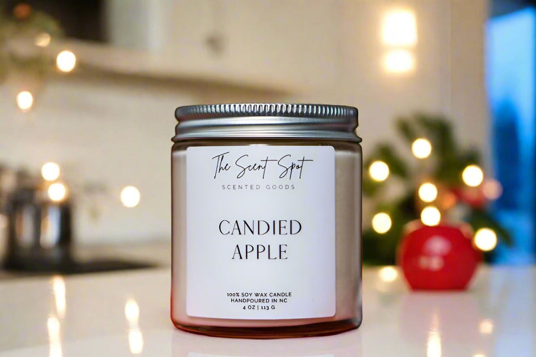 Candied Apple Candle-0