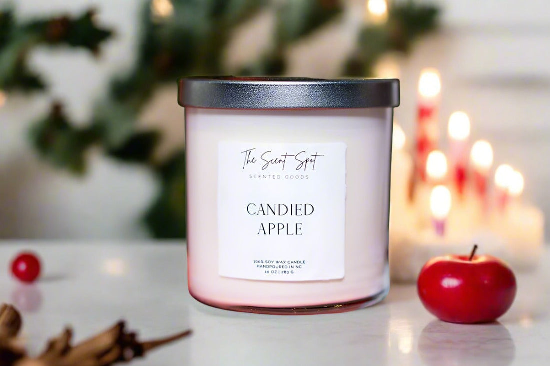 Candied Apple Candle-0