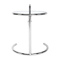 Tempered Glass Stainless Steel Side Table-3