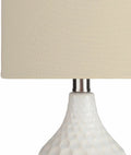 Gulmarrad Textured Ivory Ceramic Table Lamp-4