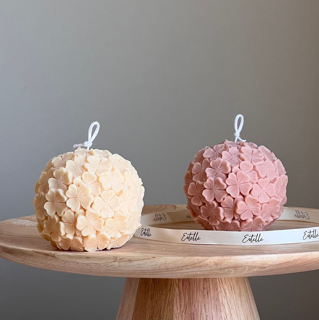 Cute Clover Ball Candle-0