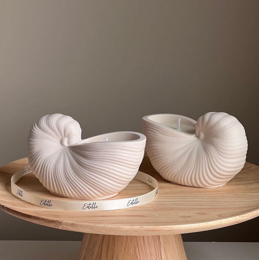 Sea Shell Container Soy Wax Candle-0