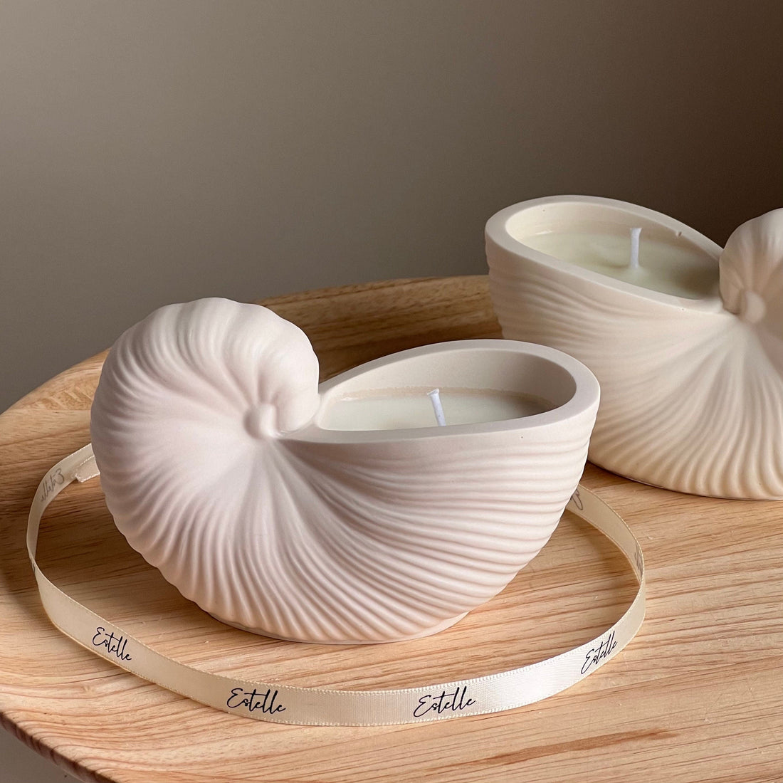 Sea Shell Container Soy Wax Candle-0