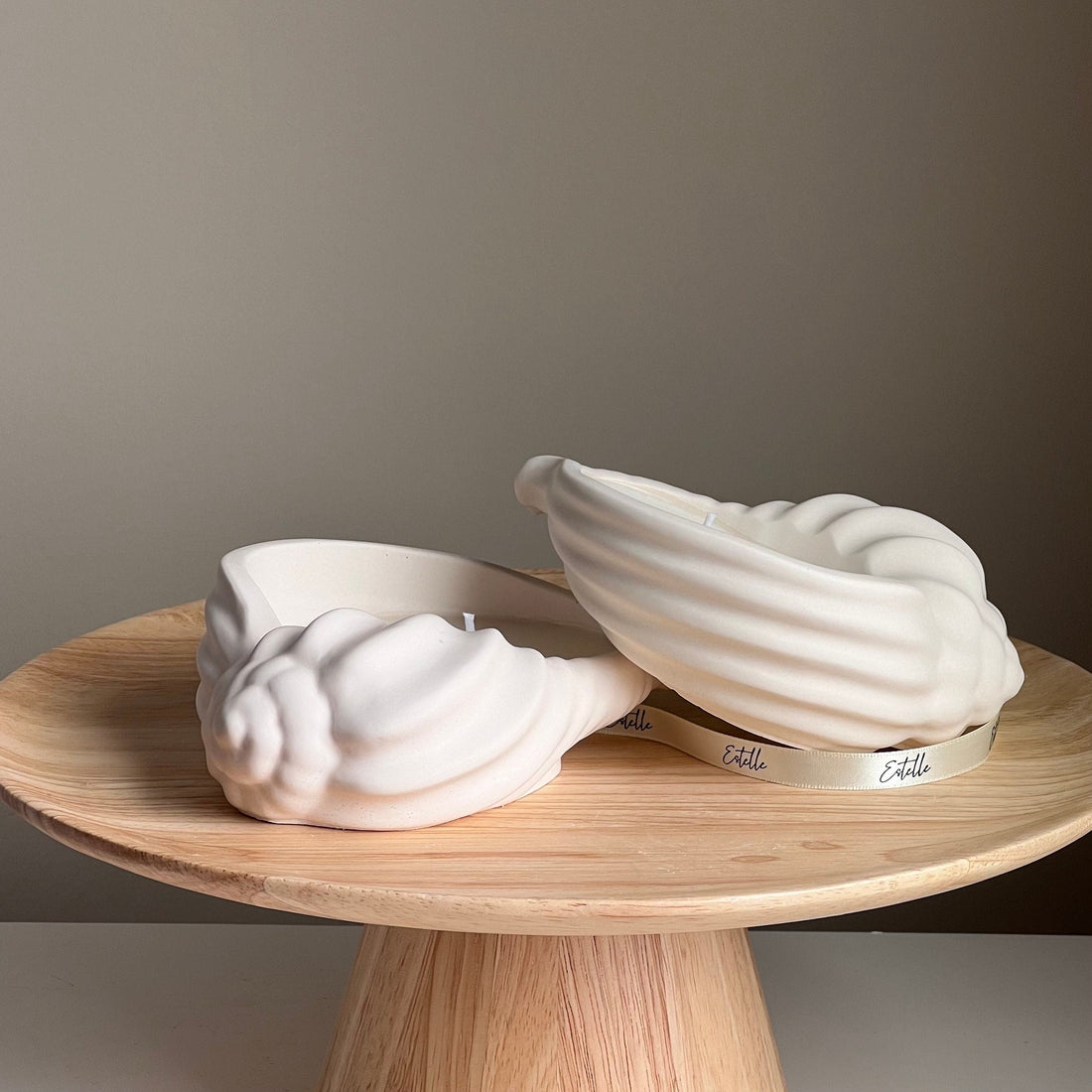 Conch Shell Container Soy Wax Candle-0