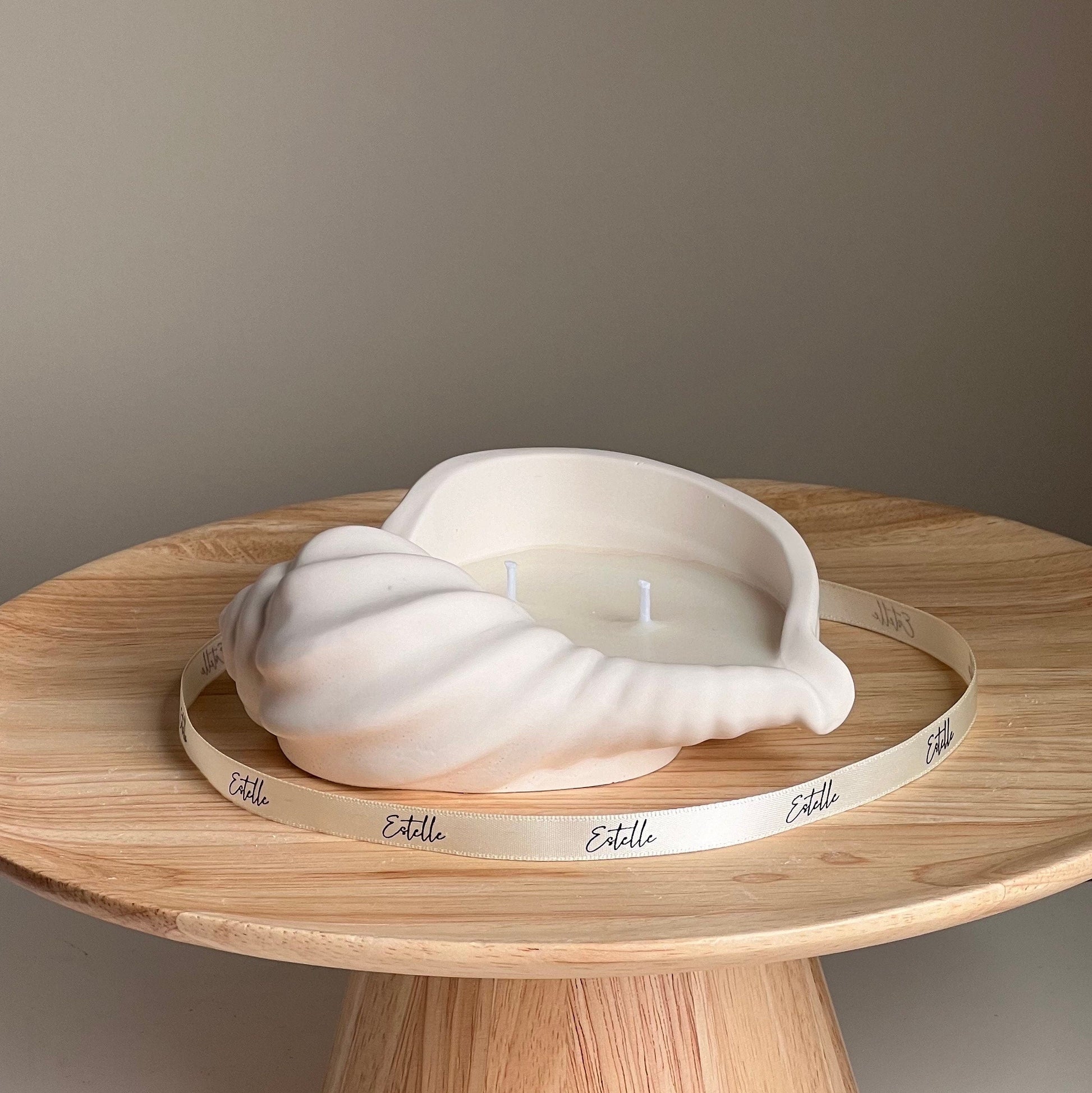 Conch Shell Container Soy Wax Candle-3