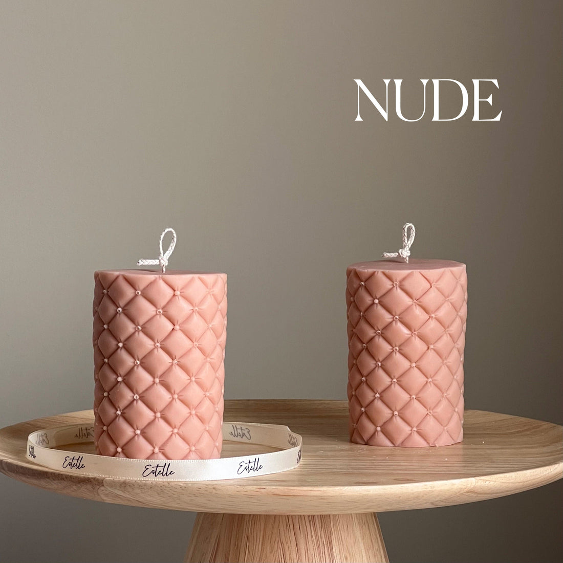 Wrinkle Sofa Pillar Candle-0