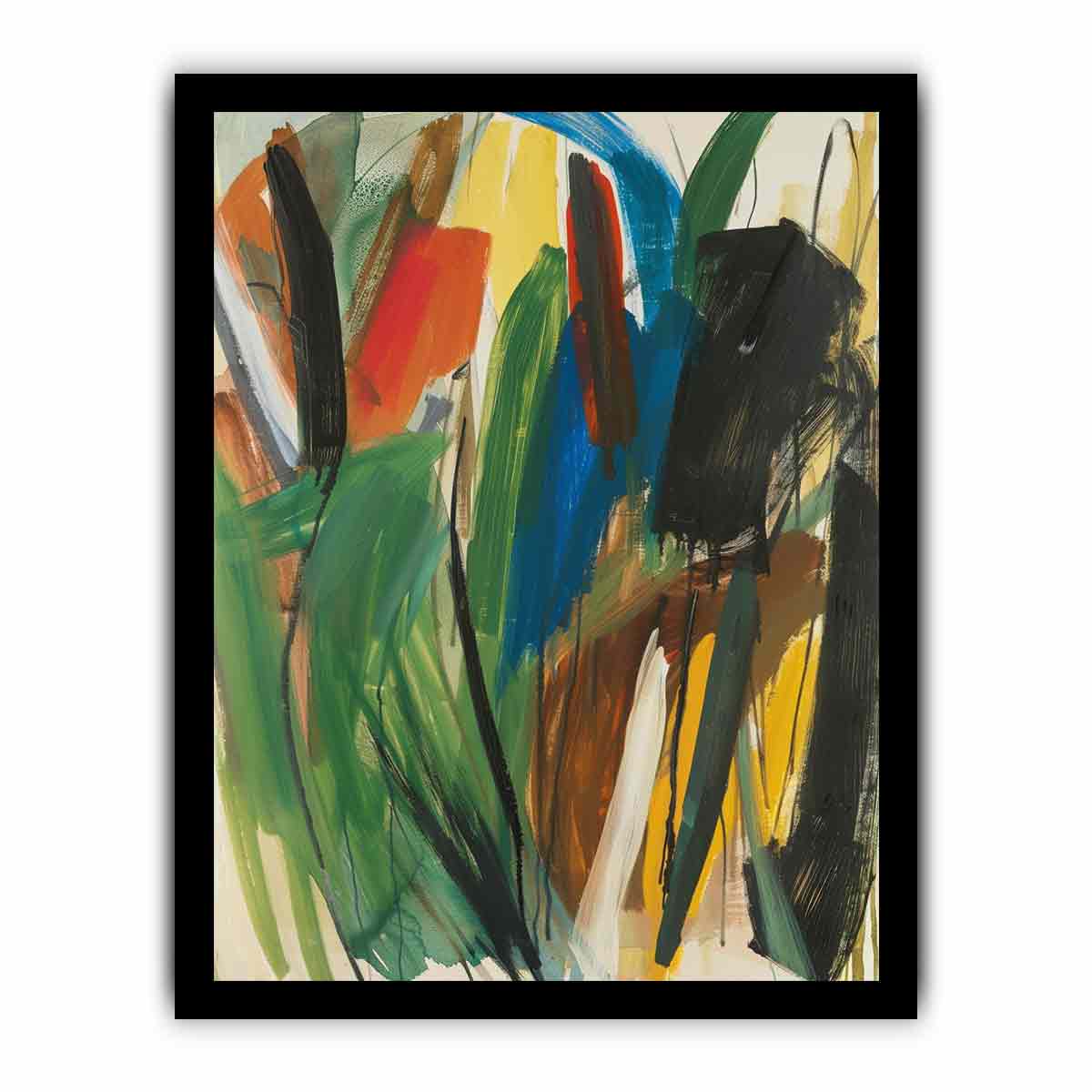 Abstract Painting  Canvas Art Print-7