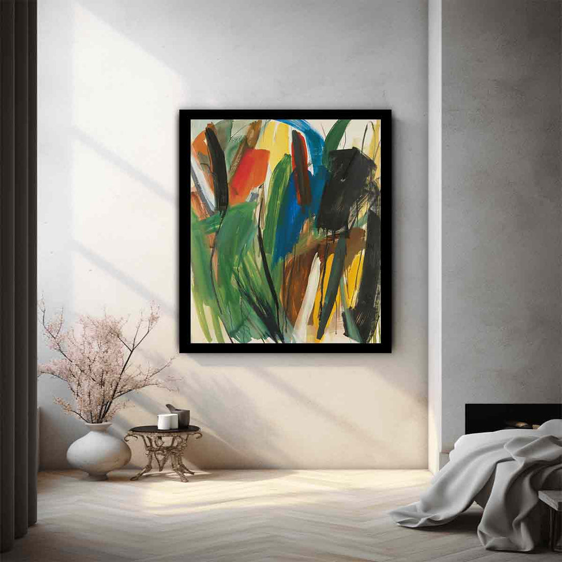 Abstract Painting  Canvas Art Print-0