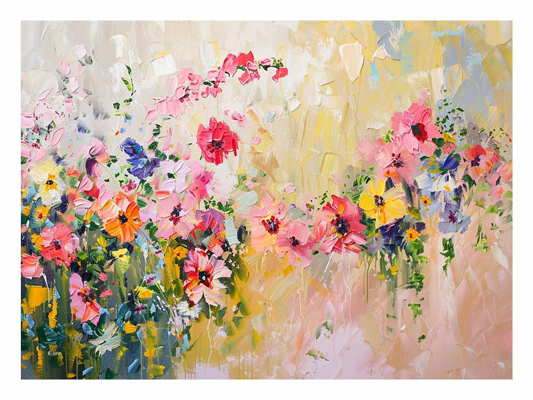 Flower Canvas Art  Painting-0