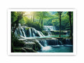 Waterfall  Luxury  Painting & Print-8