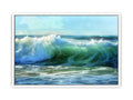 Waves Canvas Painting-5