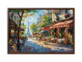 Paris Street Canvas Painting-6